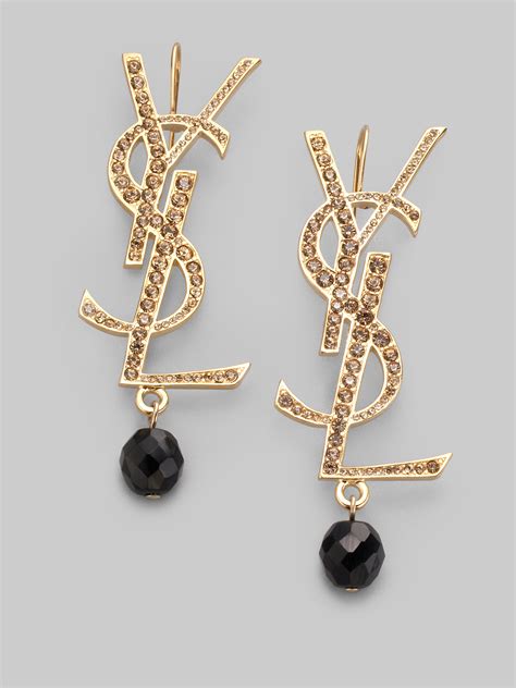 ysl earrings men